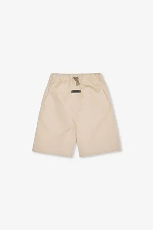 FEAR OF GOD Kids Essentials Brand-patch Cotton-blend Shorts 6-16 Years