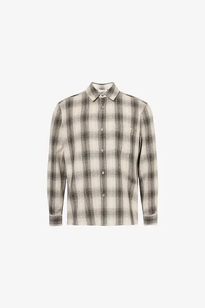 Frame Plaid Cotton Shirt