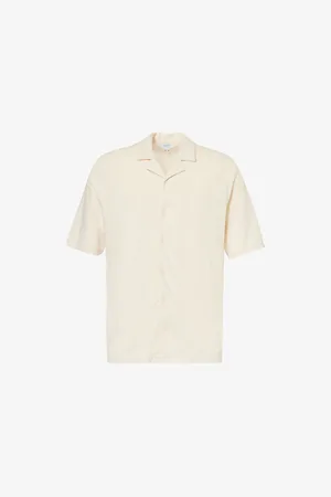 Sunspel Camp-collar Regular-fit Toweling Cotton Shirt