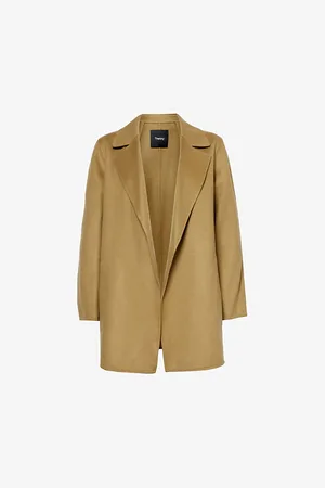 THEORY Clairene Boxy-fit Wool and Cashmere-blend Jacket
