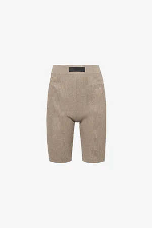 FEAR OF GOD Rib-knitted Biker Shorts