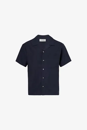 Frame Camp-collar Woven Shirt