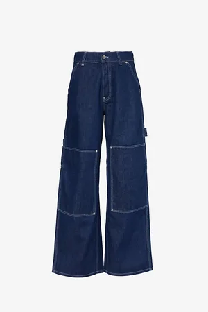 Stella McCartney S-wave Cargo-pocket Straight-leg Jeans