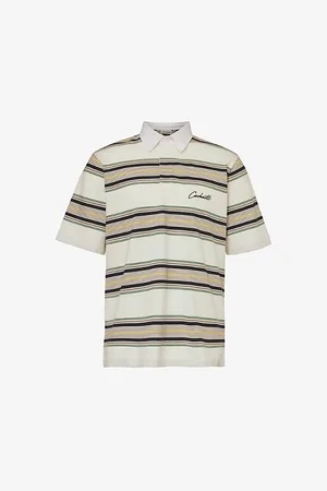 Carhartt Gaines Relaxed-fit Cotton-jersey Polo Shirt
