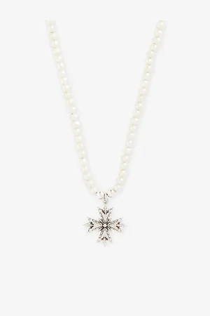 EMANUELE BICOCCHI Crest Sterling and Freshwater Pearls Pendant Necklace