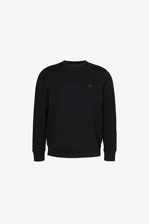 Emporio Armani Brand-patch Cotton-blend Sweatshirt