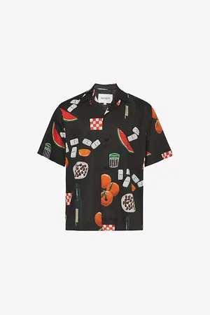 Carhartt Isis Maria Graphic-print Cotton-blend Shirt