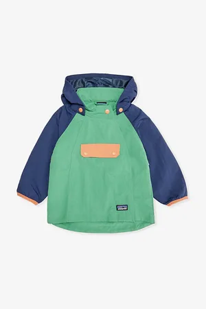 Patagonia Anorak Colour-block Recycled-polyester Jacket 6-36 Months