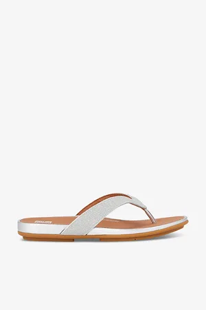 FitFlop Gracie Two-toned Woven Flip Flops
