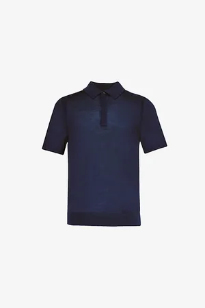Paul Smith Concealed-placket Regular-fit Wool Polo Shirt