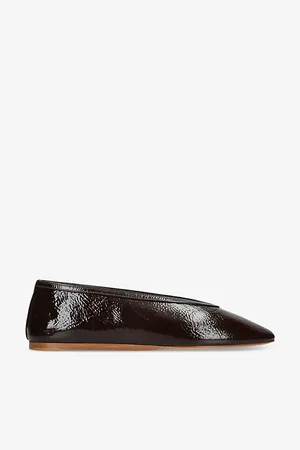 Le Monde Beryl Luna Pointed-toe Leather Pumps