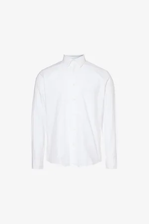 Sunspel Long-sleeved Regular-fit Cotton Oxford Shirt