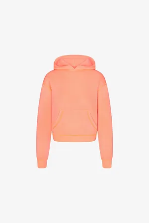 SKIMS Light French Terry Relaxed-fit Cotton-blend Hoody