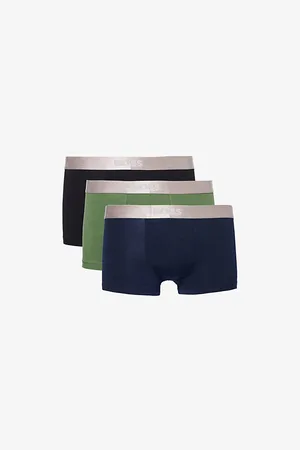 HUGO BOSS Pack of Three Organic-cotton Blend Jersey Trunks