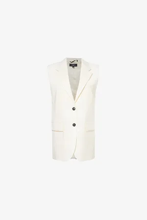 Max Mara Single-breasted Padded-shoulder Wool Blazer