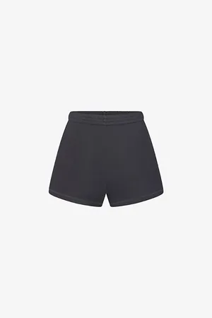 SKIMS Light French Terry Relaxed-fit Cotton-blend Shorts