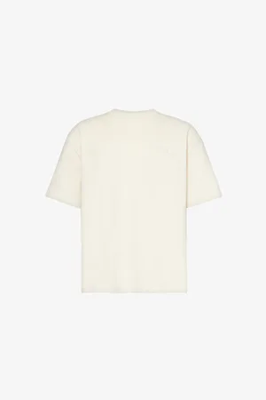 AMIRI Brand-embroidered Relaxed-fit Cotton-jersey T-shirt