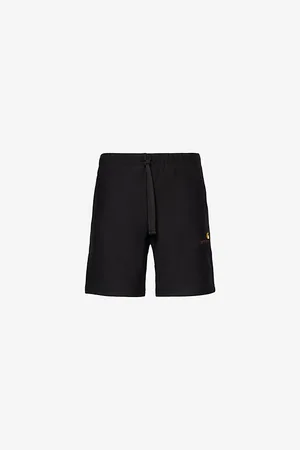 Carhartt Script Logo-embroidered Cotton-blend Shorts