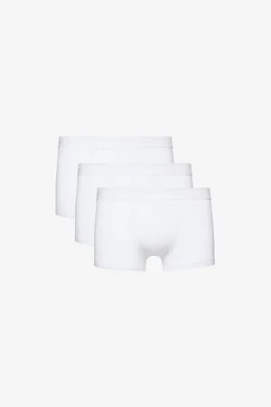 HUGO BOSS Pack of Three Cotton-blend Jersey Trunks