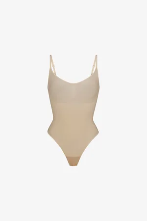 SKIMS Everyday Sculpt Scoop-neck Stretch-jersey Body