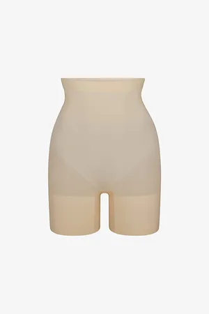 SKIMS Everyday Sculpt Mid-thigh High-rise Stretch-woven Shorts