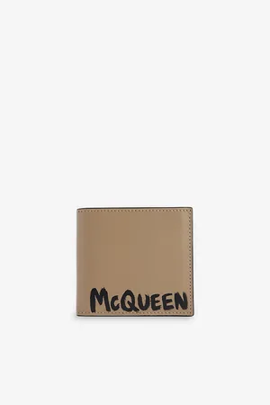 Alexander McQueen Brand-print Leather Wallet
