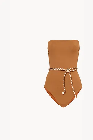 ERES Majorette Bandeau-neck Swimsuit