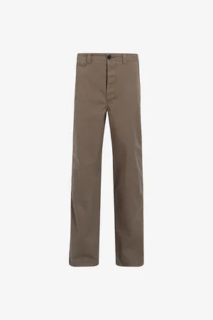 AllSaints Jovi Relaxed-fit Wide-leg Stretch Organic-cotton Trousers