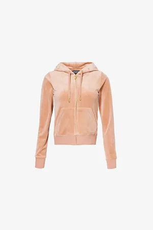 Juicy Couture Robertson Logo-embroidered Velour Hoody