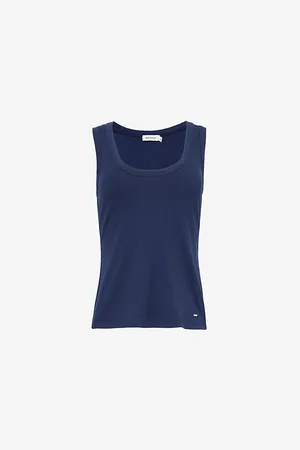 Simkhai Abena Logo-plaque Stretch-rayon Jersey Top