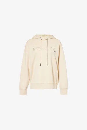 Moncler Logo-embroidered Regular-fit Cotton-jersey Hoody