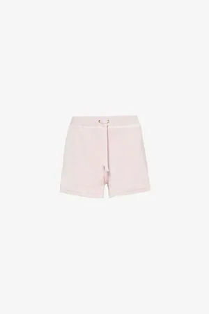 Juicy Couture Renaissance Relaxed-fit Velour Shorts