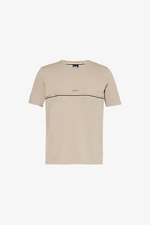 HUGO BOSS Unique Cotton-blend Stretch-jersey T-shirt