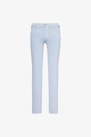 Paige Lennox Slim-leg Mid-rise Stretch-woven Jeans