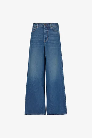 Max Mara Wide-leg Denim Jeans