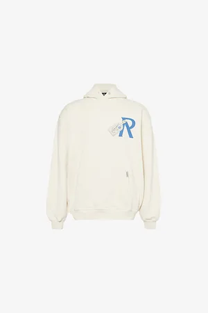 Represent Luggage Tag Graphic-print Cotton-jersey Hoody
