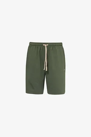 HUGO BOSS Mid-rise Cotton-blend Stretch-jersey Shorts