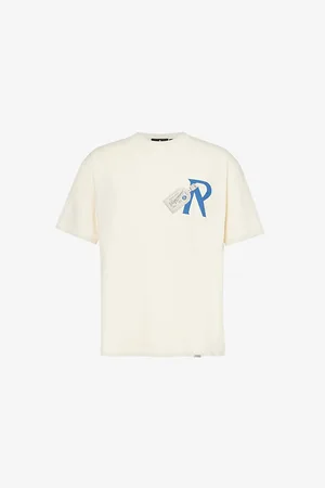 Represent Luggage Tag Graphic-print Cotton-jersey T-shirt