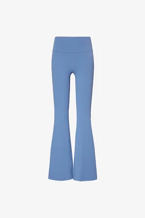 Lululemon Groove Flared High-rise Stretch-woven Trousers