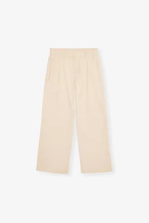 Burberry Carven Relaxed-fit Straight-leg Woven-blend Trousers 3-14 Years