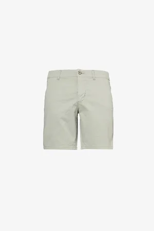 Paige Phillips Mid-rise Stretch-cotton Shorts