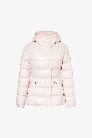 Moncler Barante Logo-patch High-neck Shell-down Jacket