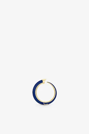 SHAUN LEANE Sabre Solis 18ct Yellow Gold-plated Vermeil Sterling-silver and Enamel Cuff