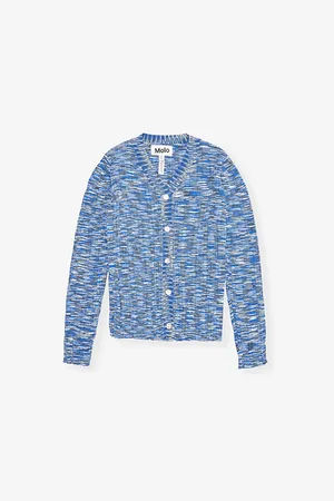 Molo Genie Flecked-weave Knitted Cardigan 3-12 Years