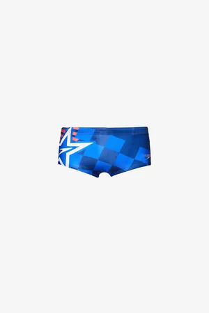 Speedo Graphic-print Low-rise Recycled Polyester-blend Swim Briefs