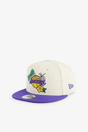 New Era 9fifty Nba L.a Lakers Logo-embroidered Cotton Baseball Cap