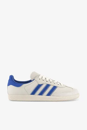 adidas Humanrace Samba Logo-print Leather Low-top Trainers