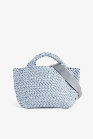 Naghedi St Barths Small Woven Tote Bag