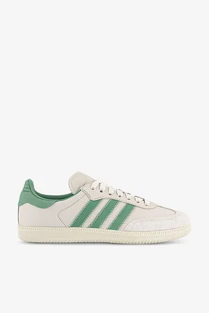 adidas Humanrace Samba Logo-print Leather Low-top Trainers