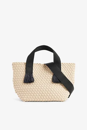 Naghedi Tulum Small Woven Tote Bag